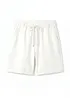 Sweatshirtshorts av ekologisk bomull, bonprix