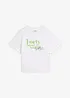 Vid T-shirt i ekologisk bomull, bonprix