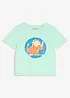 T-shirt i ekologisk bomull med vändbara paljetter, bonprix