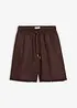 Shorts av rent linne, bonprix