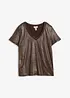Linnetopp med Lurex-garn, bonprix
