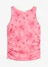 Jerseylinne i mjuk mesh, bonprix