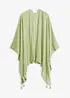 Tunn sommarponcho av viskos, bonprix