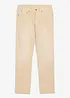 Lätta jeans i Regular Fit med resårmidja och färgad denim, Straight, bonprix