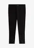 Caprileggings av bomullsmix, bonprix