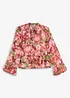 Chiffongblus med volanger, bonprix