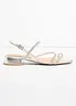 Sandal med glitterstenar, bonprix