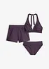 Bikini och badshorts (3 delar), bonprix