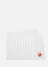 Bordstablett av ekologisk bomull  (2-pack), bonprix
