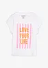 T-shirt i ekologisk bomull, bonprix