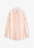 Skjortblus av luftig muslin, bonprix
