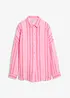 Skjortblus av luftig muslin, bonprix
