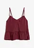 Linne av satin med mjukt fall, bonprix