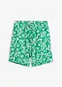 Shorts i följsam viskos, bonprix