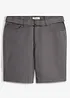 Stretchiga shorts med resårmidja och skärp, Regular Fit, bonprix