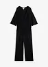 Jerseyjumpsuit i följsam viskos, bonprix