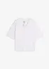 T-shirt i oversizemodell av ekologisk bomull, bonprix