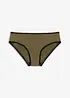 Bikinibyxa med broderi, bonprix