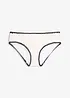 Bikinibyxa med broderi, bonprix