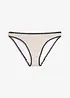 Bikinibyxa med broderi, bonprix