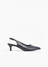 Slingbackpumps med smal klack, bonprix
