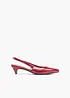 Slingbackpumps med låg klack, bonprix