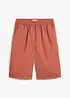 Papertouch-shorts av bomull, bonprix