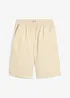 Papertouch-shorts av bomull, bonprix