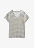 Randig T-shirt, bonprix