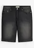 Stretchiga jeansshorts med förstärkt gren, Regular Fit, bonprix