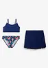 Bikini och kjol (3 delar), bonprix