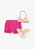 Bikini och kjol (3 delar), bonprix