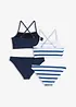 Bikini i dubbelpack (4 delar), bonprix
