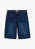 Jeansshorts Mid Waist, ekologisk bomull, bonprix