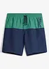 Badshorts med blockfärger, bonprix