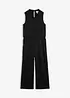 Jumpsuit i kräppad jersey med struktur, bonprix