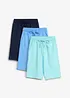 Jerseyshorts i ekologisk bomull (3-pack), bonprix