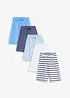Jerseyshorts av ekologisk bomull (5-pack), bonprix
