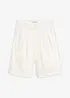 Marleneshorts i mix av lin och viskos, bonprix