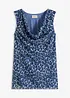 Linne med draperad ringning, bonprix