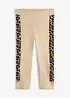 Caprileggings med leopardmönster, bonprix