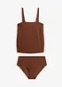 Tankini i snabbtorkande material (2 delar), bonprix
