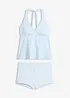 Tankini med halterneck och badbyxa i hipstermodell (2 delar), bonprix