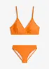 Bikini med högt skurna benöppningar (2 delar), bonprix
