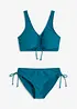 Bikini med BH-topp och knytband (2 delar), bonprix