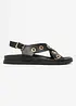 Sandal med öljetter, bonprix