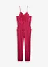 Jumpsuit i viskosmaterial med struktur, bonprix