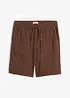 Dra på-shorts av muslin, bonprix