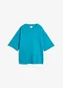 Oversizetopp av tjock jersey i ekologisk bomull, bonprix