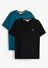 T-shirt i ekologisk bomull (2-pack), bonprix